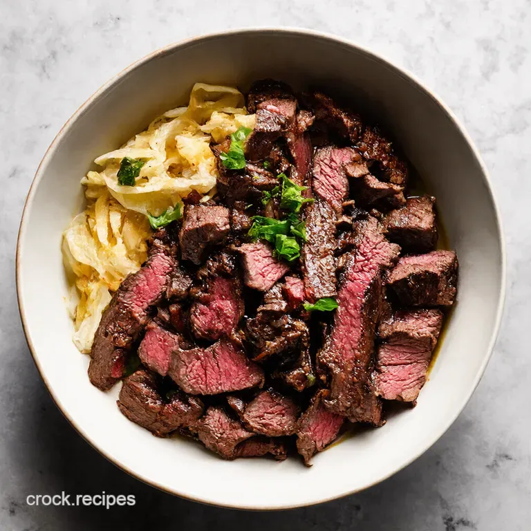 Sizzlin' Steak Bowl Bonanza! (Elevated Comfort Food) presentation