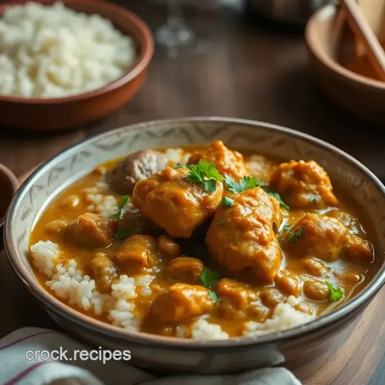 Sizzling Chicken Dhansak - Creamy Lentil Delight
