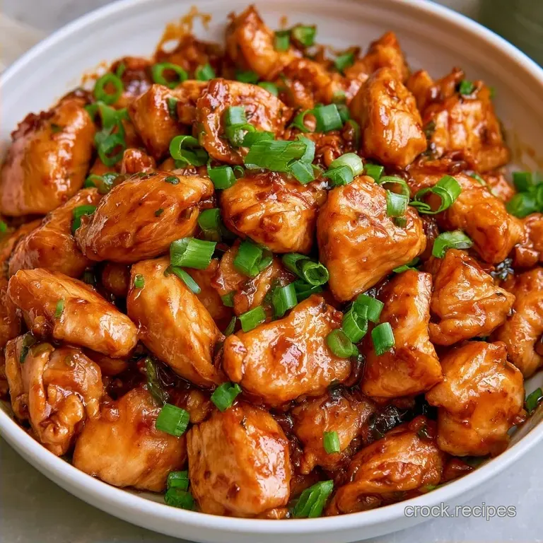 Skinny Slow Cooker Kung Pao Chicken: 10-Minute Prep