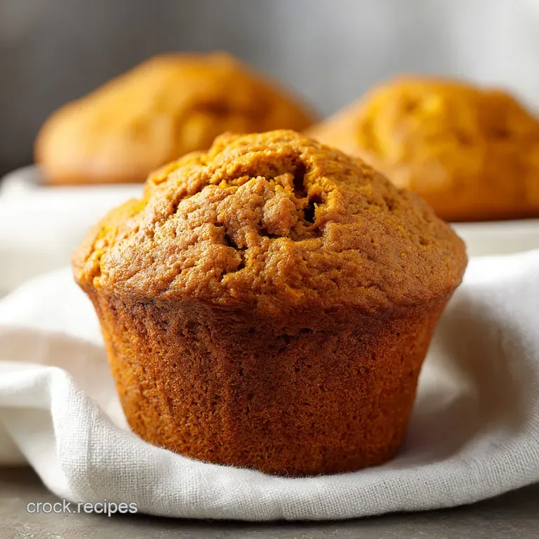 Sky-High Moist Pumpkin Muffins
