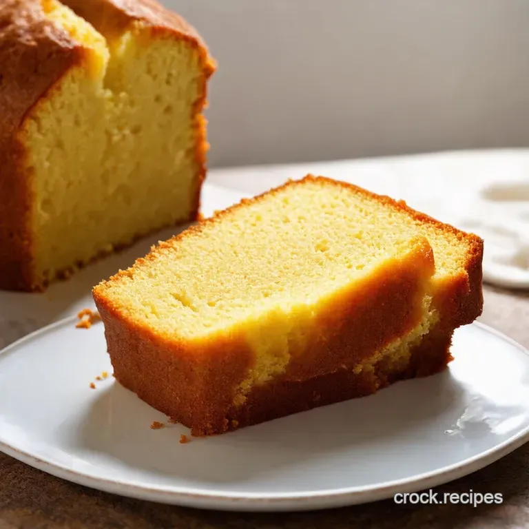 Slap Ya Momma Buttery Pound Cake Perfection