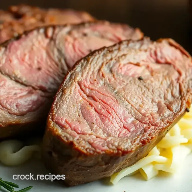 Slow-Cooked Beef Sirloin Tip Roast