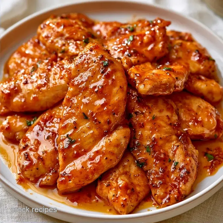 Tender Slow Cooker Asian Chicken Breasts