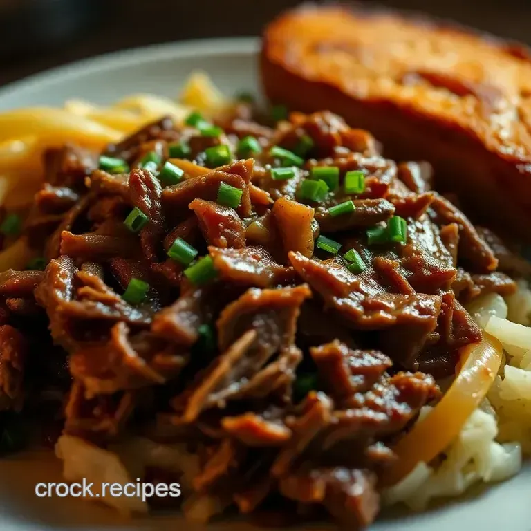 Slow Cooker BBQ Pulled Pork