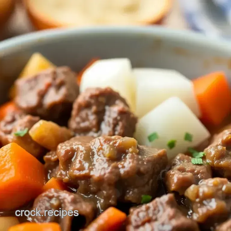 Slow Cooker Beef Stew: Hearty & Comforting