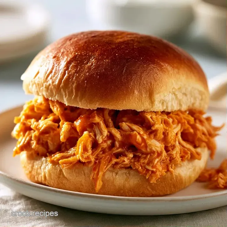 Vibrant orange shredded chicken served in a white bowl with crisp celery sticks and a side of cooling ranch dip