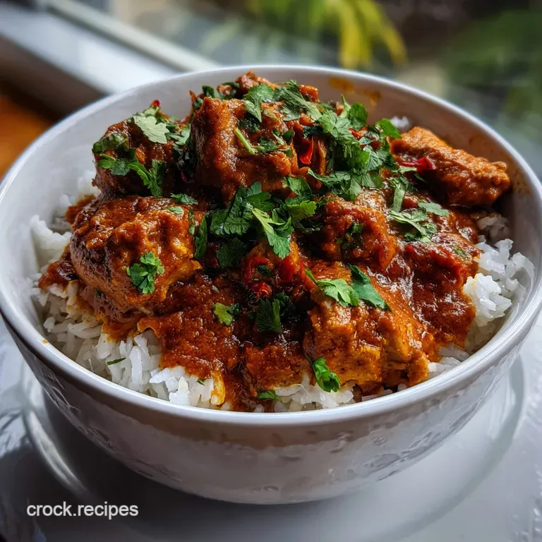 Slow Cooker Butter Chicken: Set It and Forget It presentation