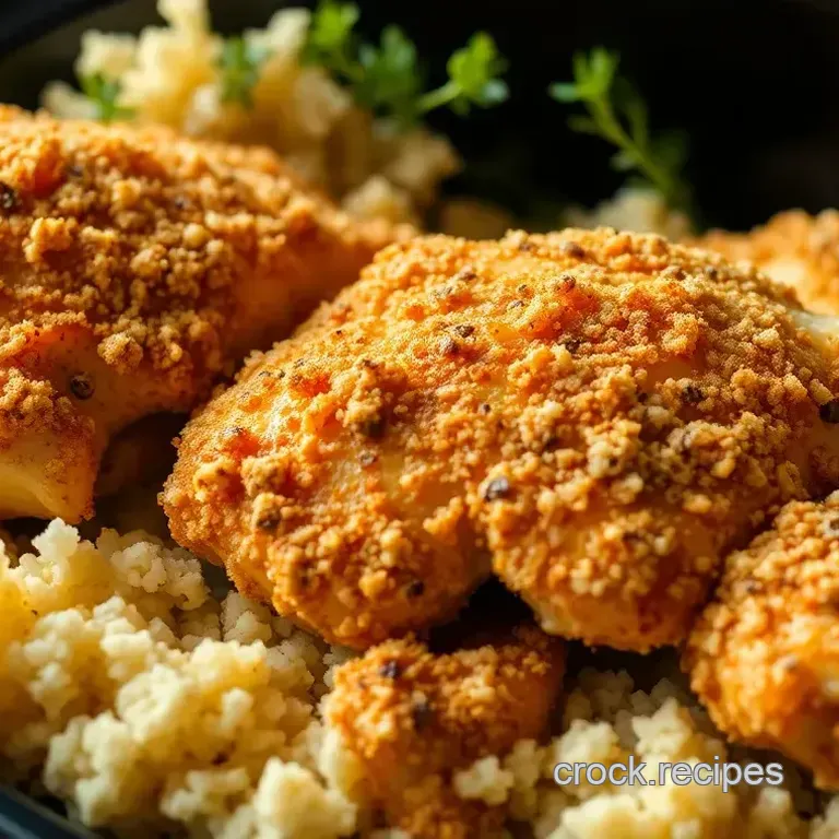 Crispy Chicken in a Crock Pot