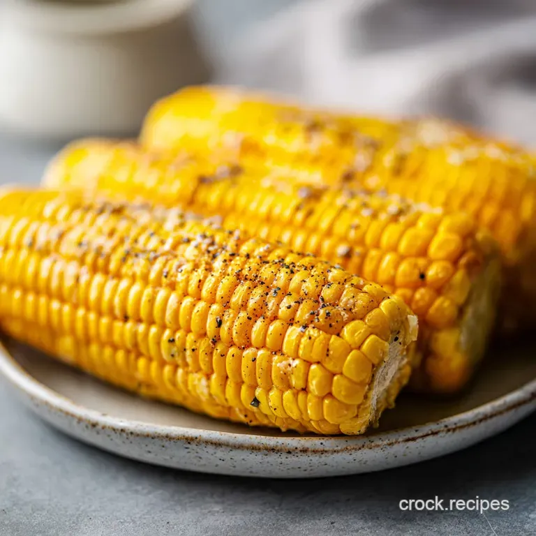 Slow Cooker Corn: Failure-Proof Method