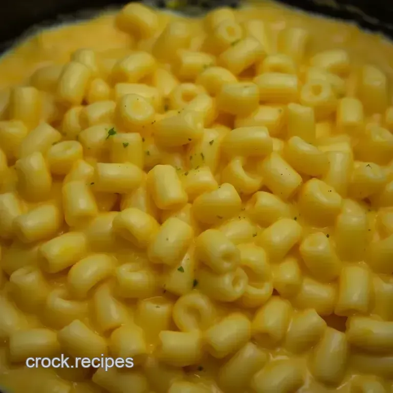 Slow-Cooker Creamy Mac n Cheese: The Ultimate Set-It-and-Forget-It Comfort Food