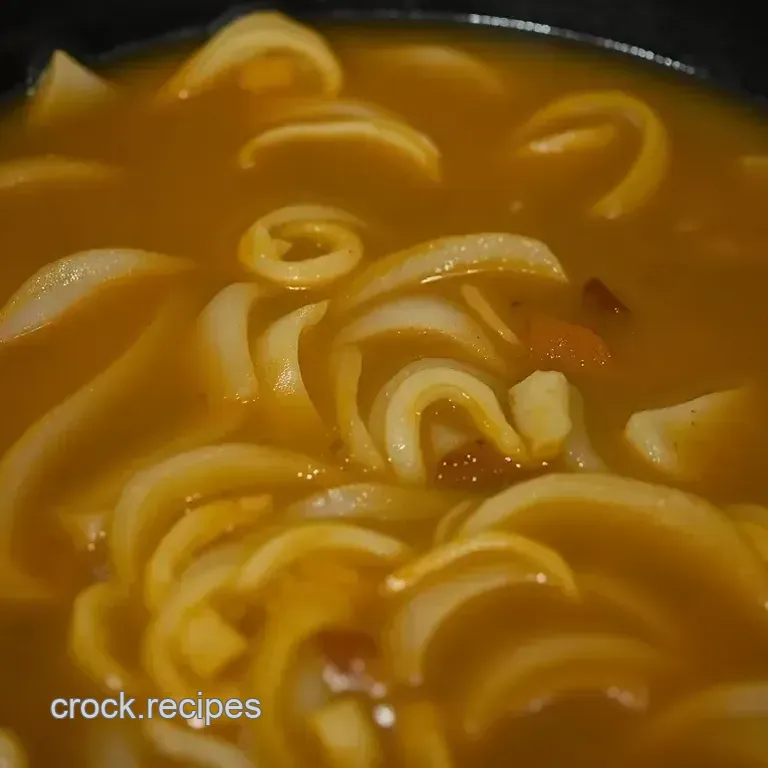 Slow Cooker French Onion Soup