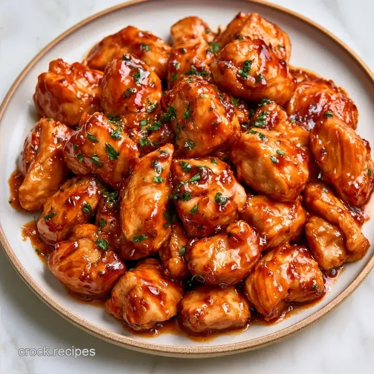 Slow Cooker General Tsos Chicken with Thighs