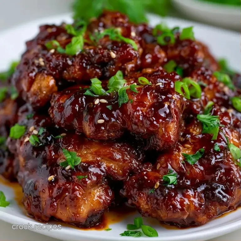 Glazed chicken thighs plated with vibrant steamed bok choy and sliced green onions on a minimalist white ceramic dish.