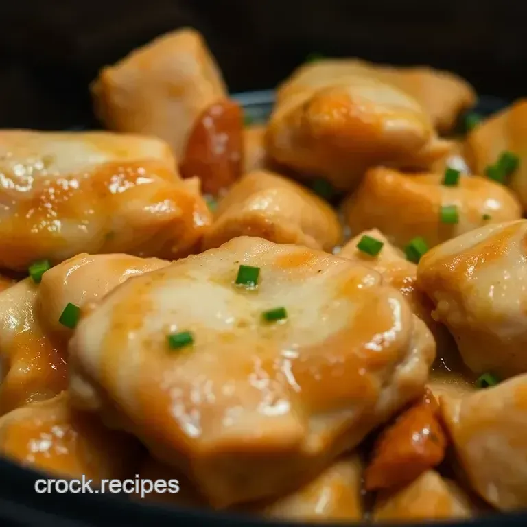 Slow Cooker Honey Garlic Chicken Thighs