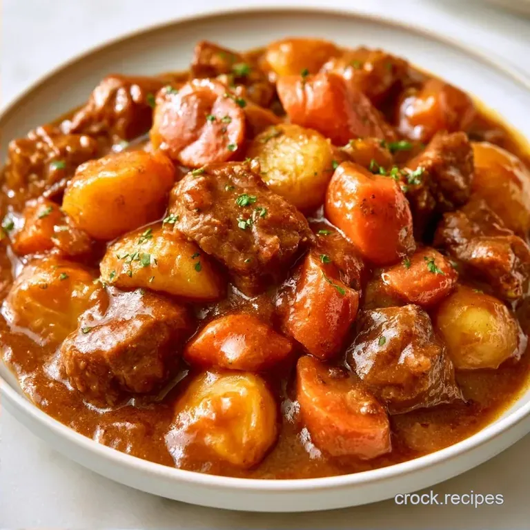 Slow Cooker Japanese Beef Curry: Hearty