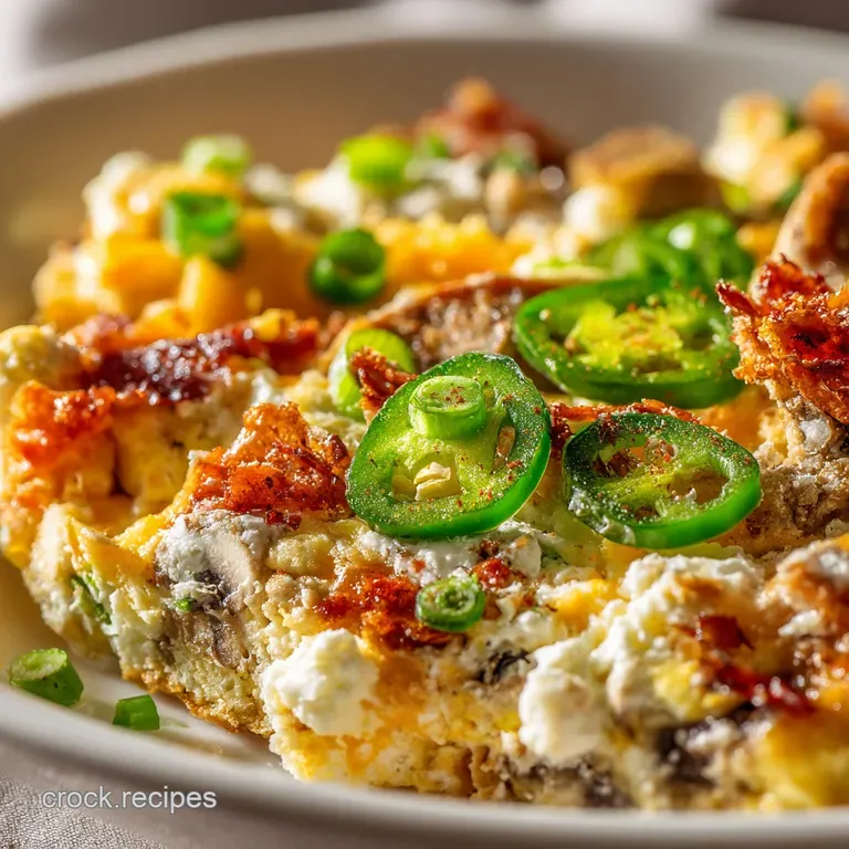 Slow Cooker Keto Breakfast Casserole: the Set-It-And-Forget-It Morning Start presentation