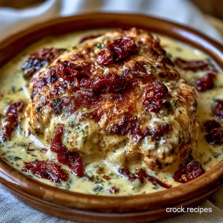 Crockpot Marry Me Chicken: Rich and Creamy