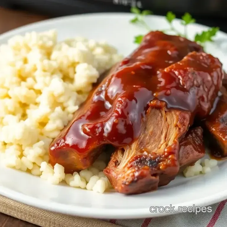 Slow Cooker Spare Ribs - Juicy & Easy Recipe
