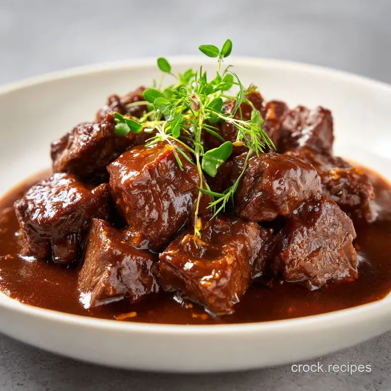 Slow Cooker Steak with Gravy: Fork-Tender