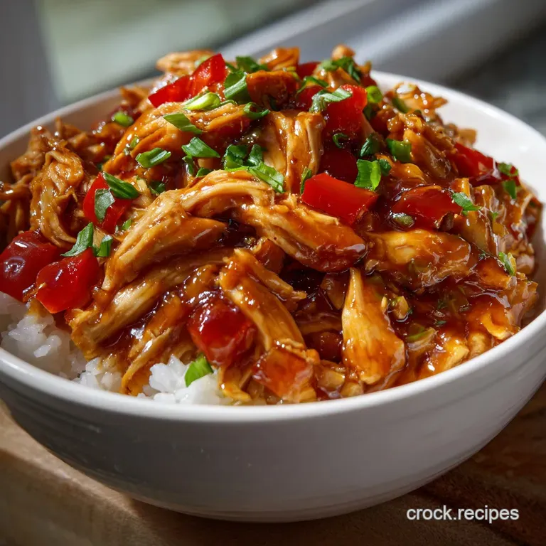 Slow Cooker Sweet Chili Chicken Recipe: Effortless Flavor