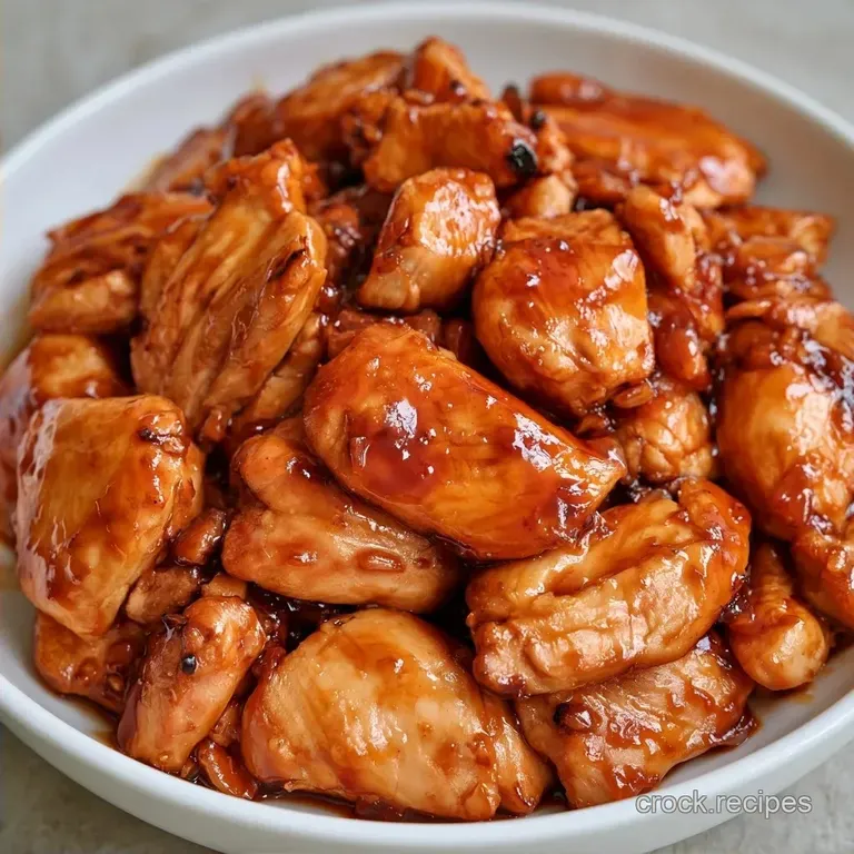 Slow Cooker Teriyaki Chicken with Thighs