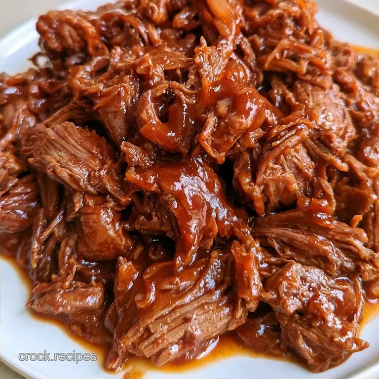 SlowCooker Barbecue Beef with Smoked Paprika