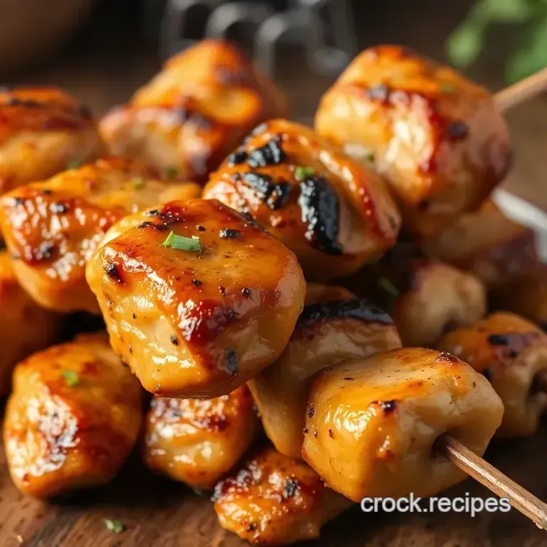 Smoky Grilled Chicken Skewers with a Twist