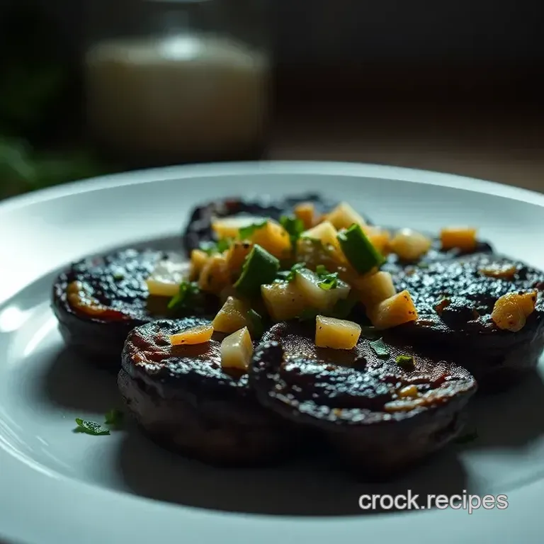 Smoky Grilled Portobello Mushrooms with Garlic Herb Marinade