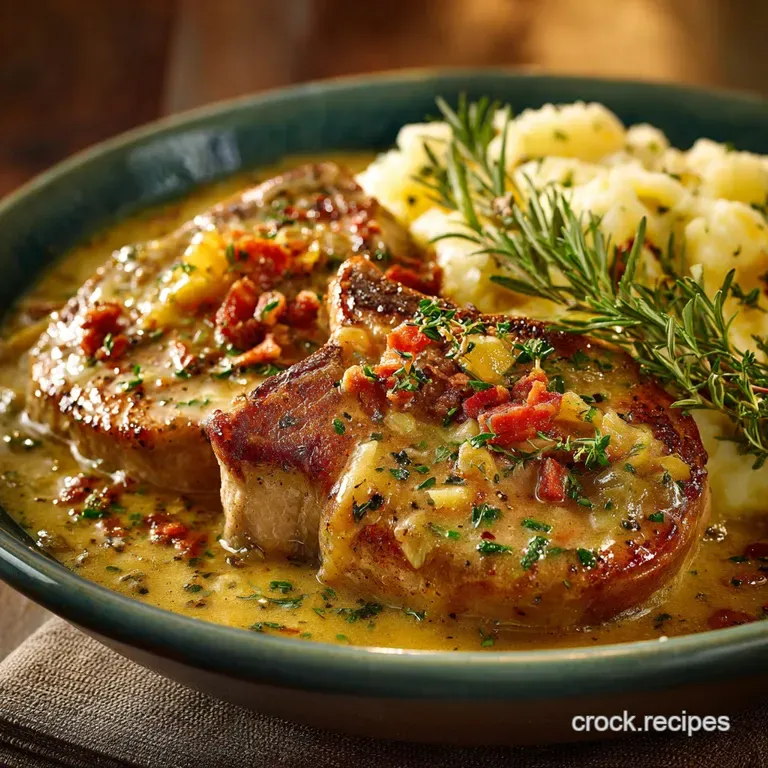 Smothered Pork Chops: the Ultimate Southern Comfort Recipe presentation