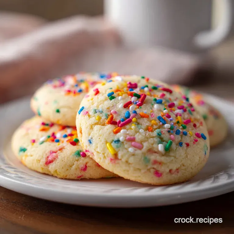 The Ultimate Soft-Batch Birthday Cake Cookies