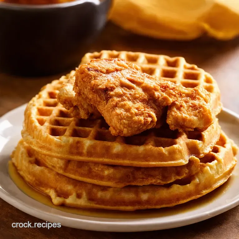 Southern Fried Chicken and Waffle Extravaganza