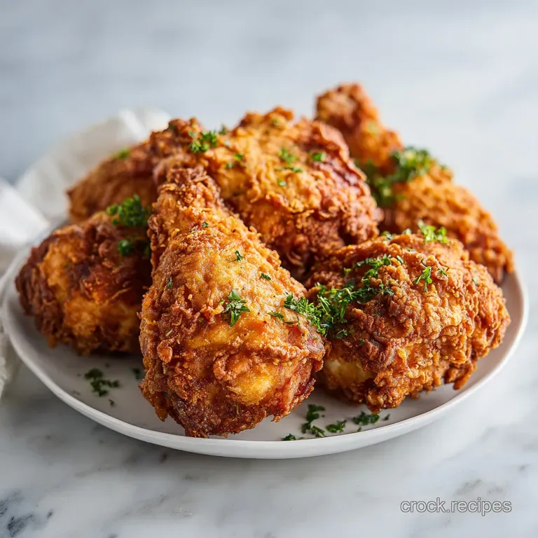 Southern Fried Chicken: Shatter-Crisp and Golden