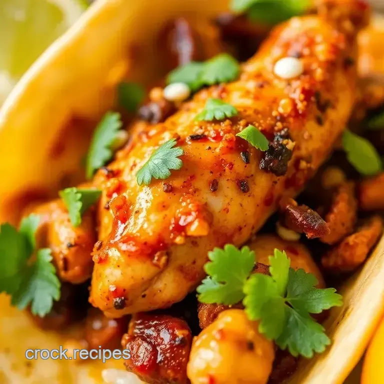 Southwest-Spiced Chicken Tacos