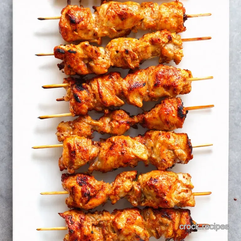 Speedy PeriPeri Chicken Rainbow Veggie Skewers