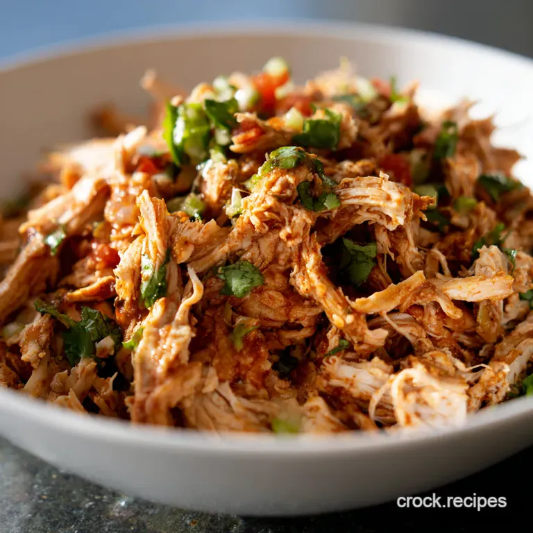 Speedy Savory Chipotle Lime Shredded Chicken