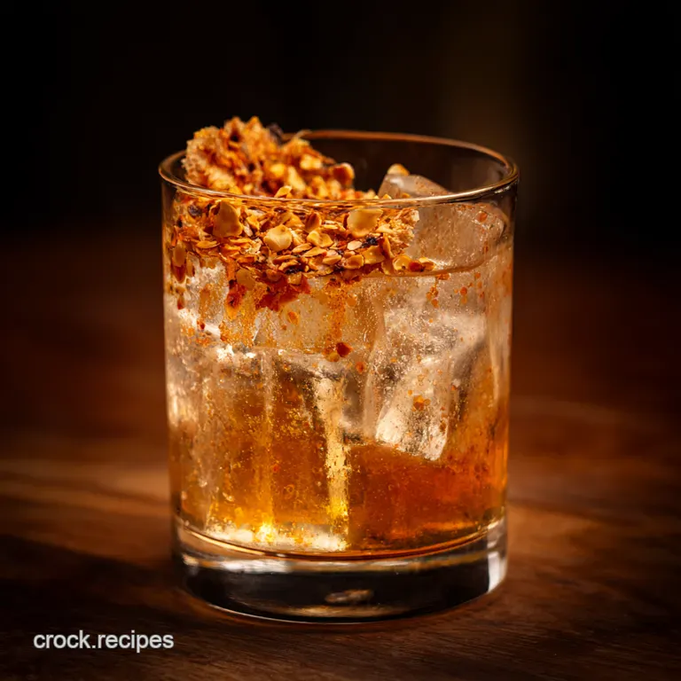 Spiced Apple Cranberry Thanksgiving Sparkler presentation
