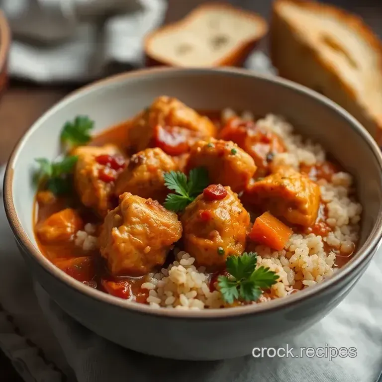 Savory Spicy Chicken Stew with Quinoa
