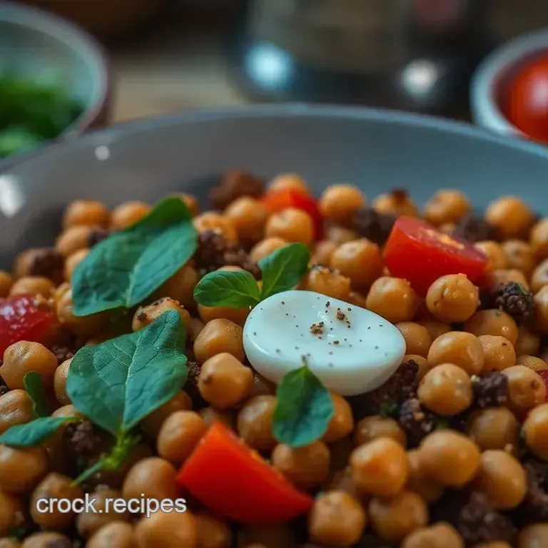 Spicy Mediterranean Chickpea Bowl