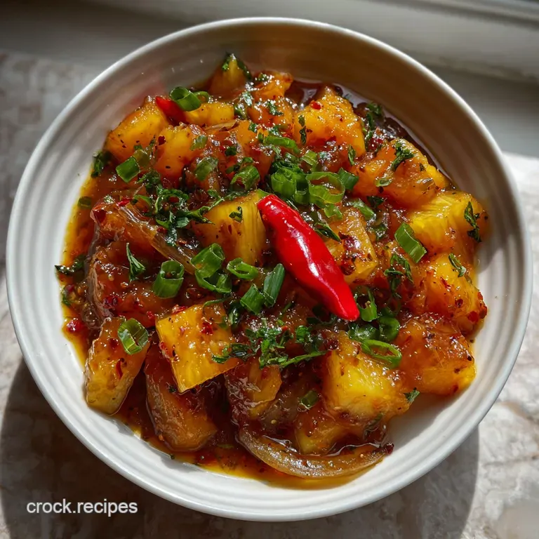 Spicy Pineapple Stir Fry Sauce Recipe