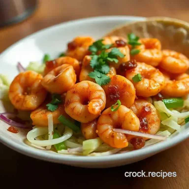 Spicy Shrimp Tacos with Zesty Lime Slaw