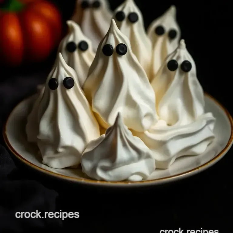 Spooky Meringue ‘Ghosts’ presentation