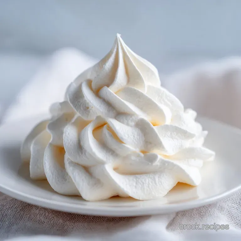 Perfectly piped swirls of thick white cream atop a decadent cake, holding a sharp, elegant shape and gloss.