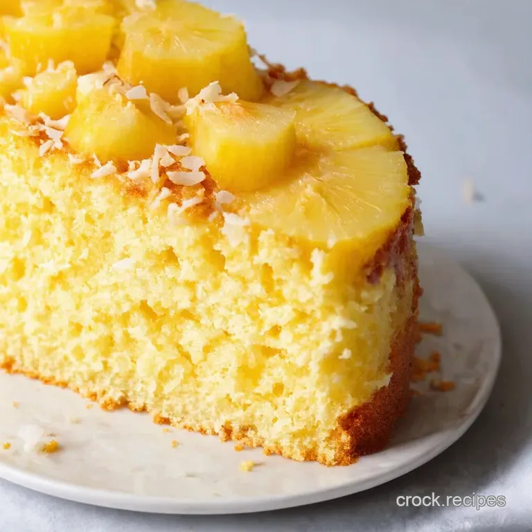 Stars Stripes Pineapple Coconut Cake