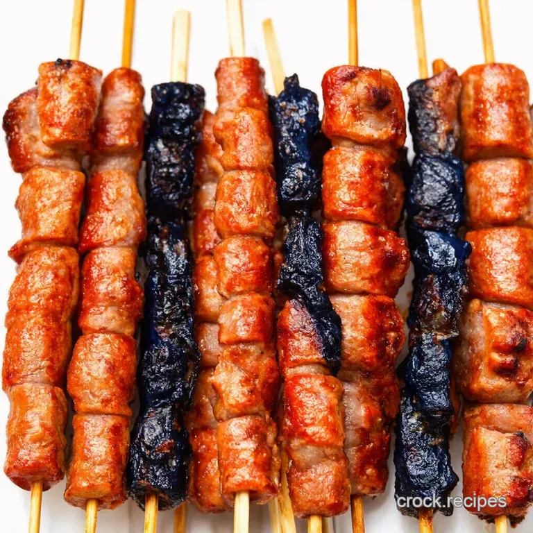 StarSpangled Sausage Skewers 4th of July Food Ideas