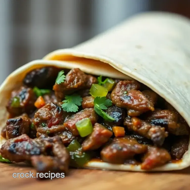 Steak Burrito Bliss: A Flavor-Packed Fiesta Wrap