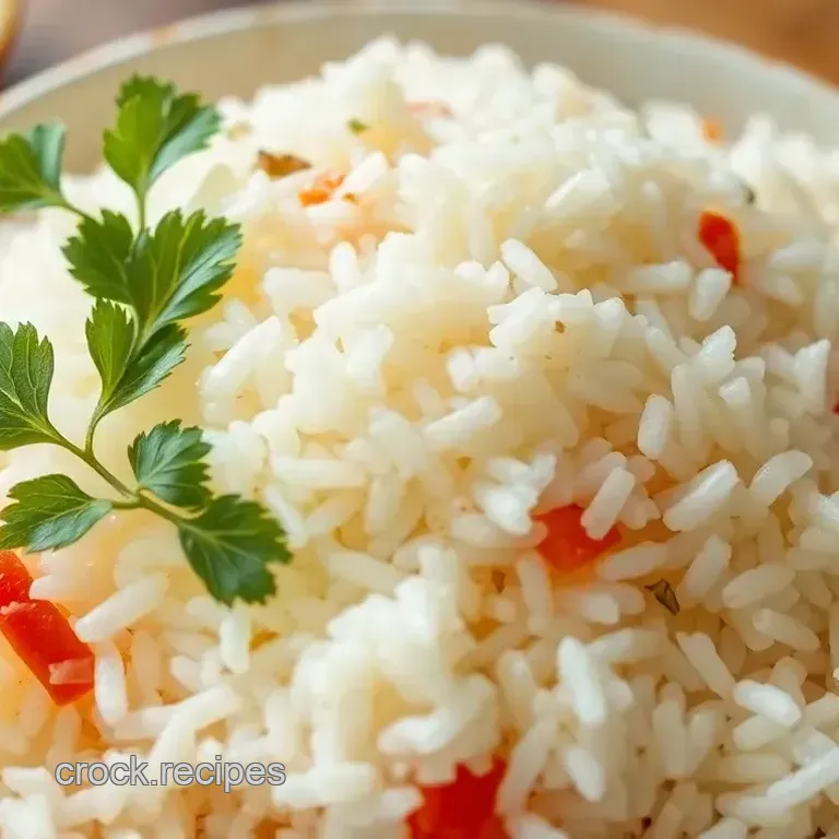 Steam Rice Easy & Fluffy in 2 Hours Perfectly Steamed Rice in a Crock Pot