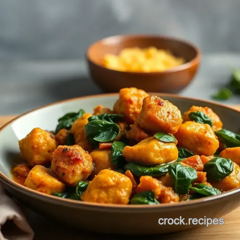 Quick and Flavorful Stir-Fry Chicken Balti with Spinach: My Family' s Favorite