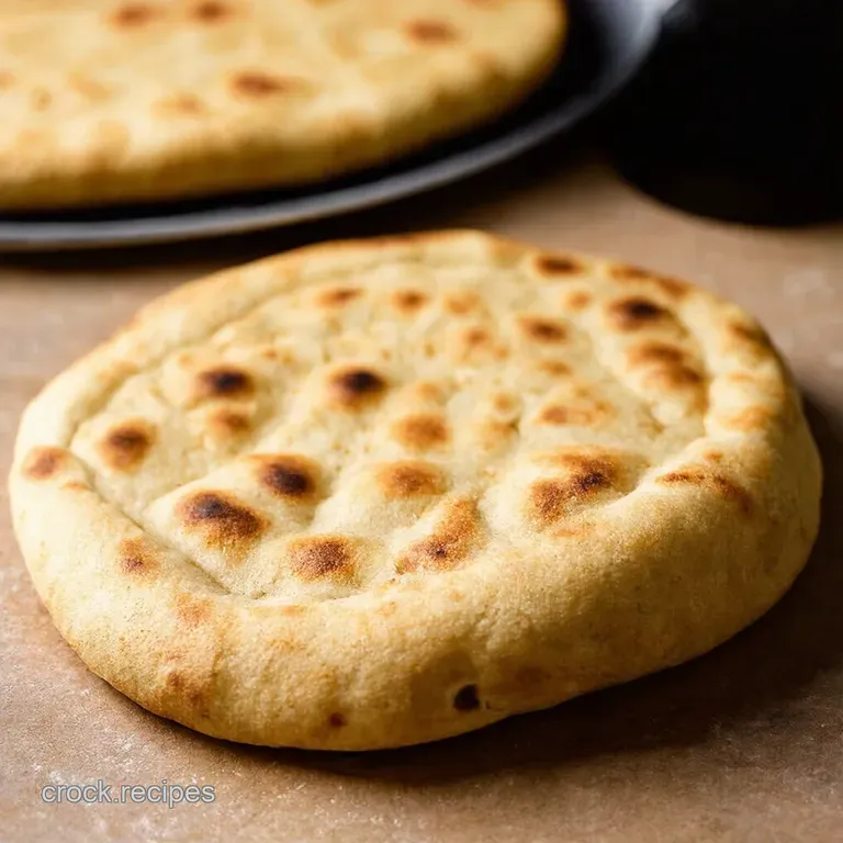Stovetop Speedy Naan No Oven Required presentation