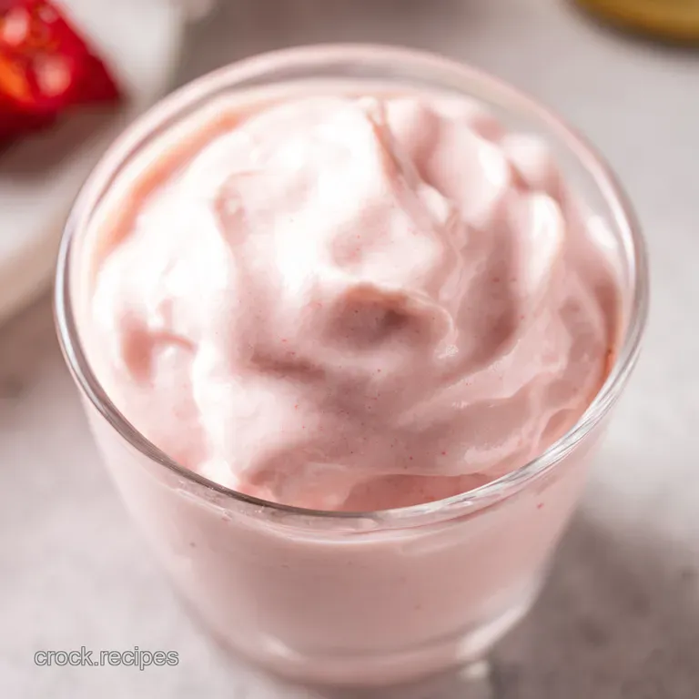 Strawberries Cream Dream Smoothie Better Than a Day at the Races