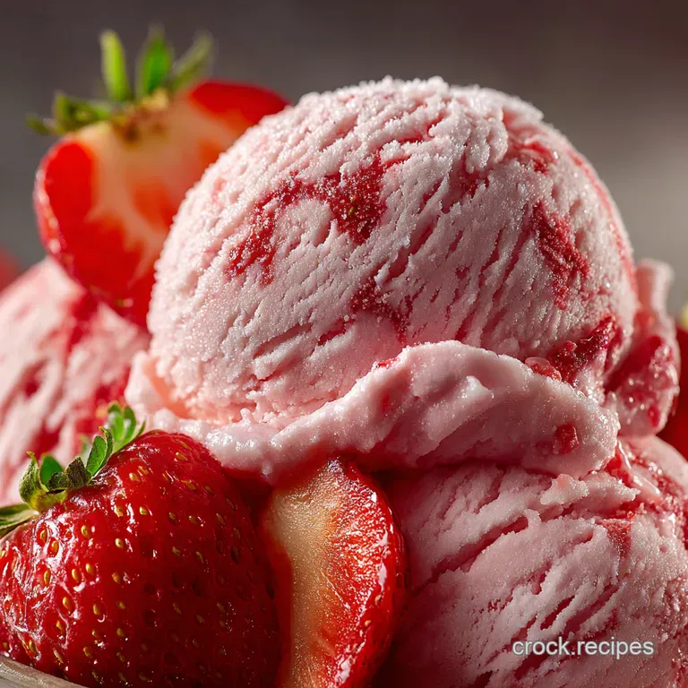 Strawberry Cheesecake Ice Cream A Spoonful of Summer Bliss